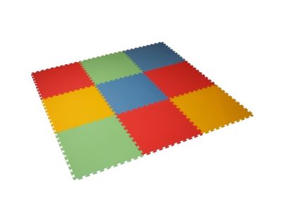 Malý Génius Pěnový koberec 8 mm XL 9 dílků