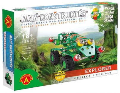 Alexander Malý konstruktér Vozítko Explorer