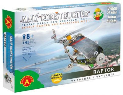 Alexander Malý konstruktér Vrtulník Raptor