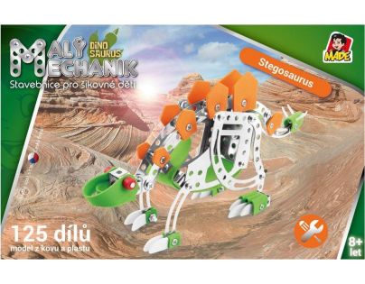 Made Malý mechanik 125 dílků Stegosaurus