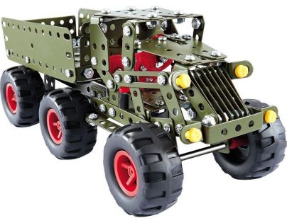 Made Malý mechanik 307 dílků Vojenské auto