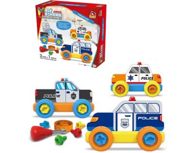 Made Malý mechanik plastový Junior policie