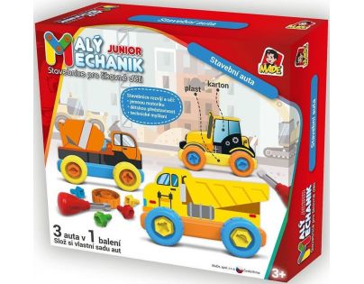 Made Malý mechanik  Junior stavební auta