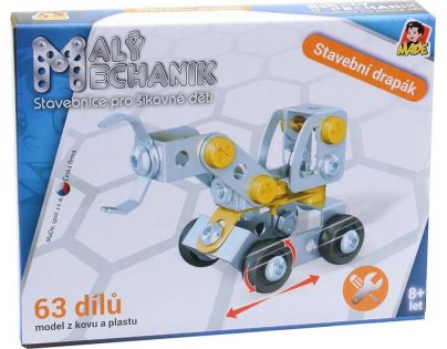 Made Malý mechanik Stavební technika Drapák