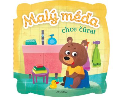 Malý méďa. Chce čůrat