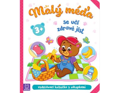Malý méďa se učí zdravě jíst