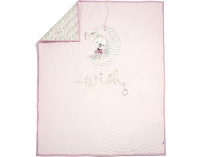 Mamas & Papas Přikrývka Millie & Boris růžová
