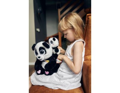 TM Toys Mami & BaoBao Interaktivní Panda s miminkem