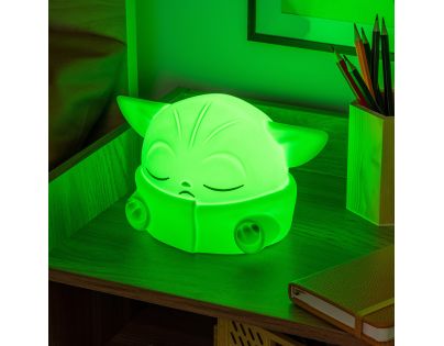 Mandalorian - Grogu světlo SquishyGlo silikonové