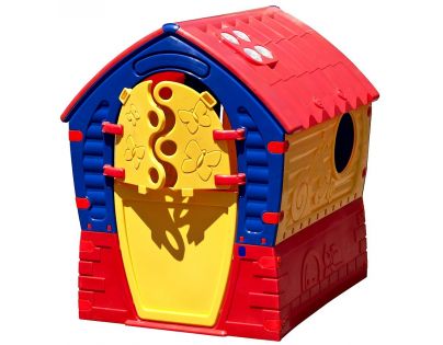 Domeček Dream House - červeno-žlutý