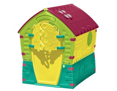 Domeček Dream House - žluto-zelený