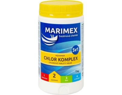 Marimex Chlor Komplex 5v1 1 kg Marimex Chlor Komplex 5v1 1 kg