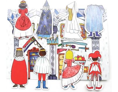 Marionetino Královská sada I a II Scéna s figurkami