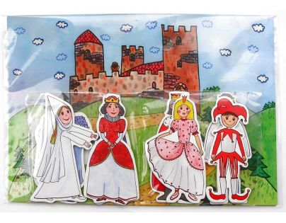 Marionetino Královská sada I a II Scéna s figurkami