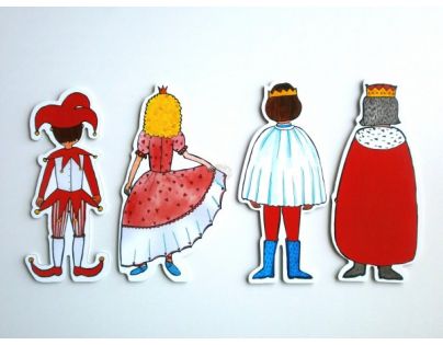 Marionetino Papírové loutky Královská sada
