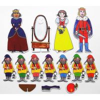 Marionetino Sněhurka Scéna s figurkami 6