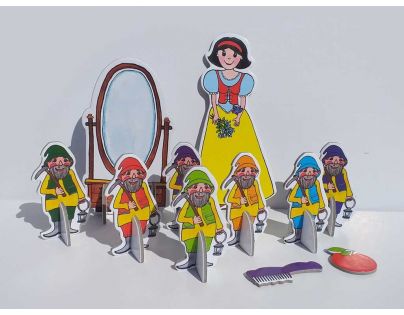 Marionetino Sněhurka a sedm trpaslíků