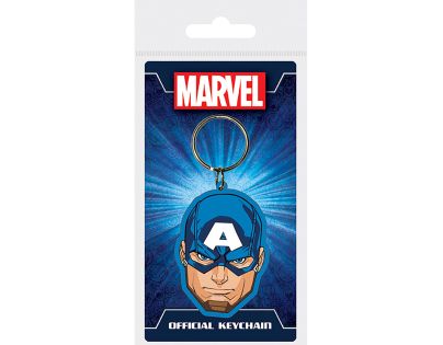 Pyramid International Marvel Gumová klíčenka Captain America