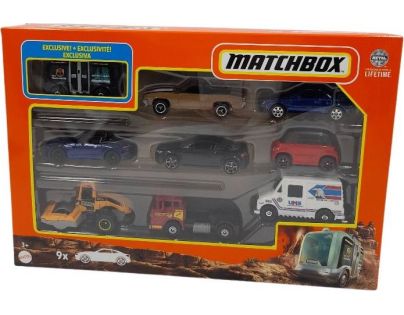 Matchbox Angličák Eco transportér 9 ks