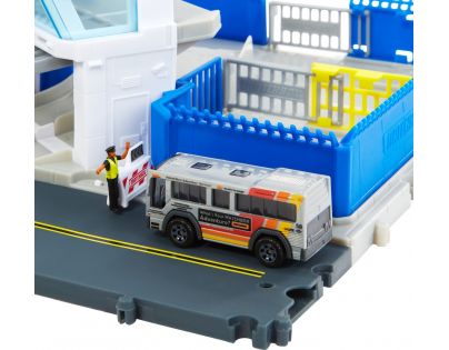 Matchbox Action Drivers Dobrodružný herní set policejní stanice se světly a zvuky