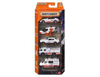 Matchbox Angličák 5 ks Ambulnce