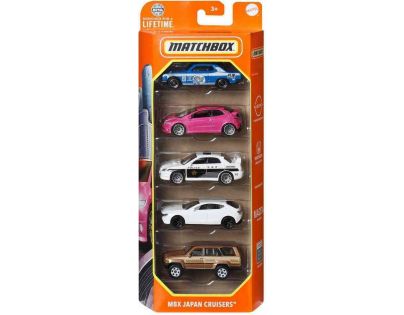 Matchbox Angličák 5 ks Japan Cruisers