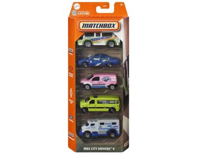 Matchbox Angličák 5 ks MBX City Drivers V