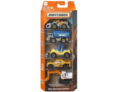 Matchbox Angličák 5 ks MBX Construction VII
