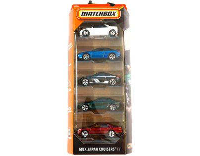 Matchbox Angličák 5 ks MBX Japan Cruisers II