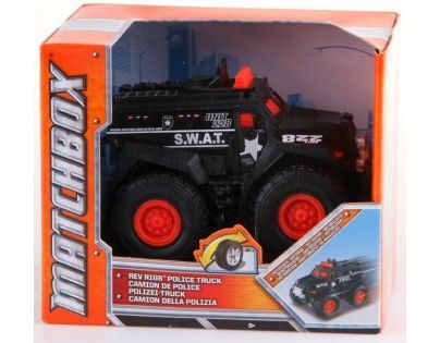 Matchbox MBX Auta na setrvačník ASS - Modré policejní