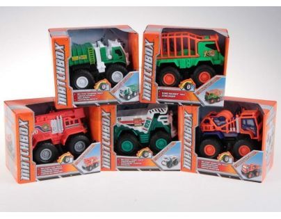 Matchbox MBX Auta na setrvačník ASS - Modré policejní