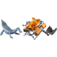 Matchbox Jurský svět Dino transportéři Mosasaurus Sea Sub 6