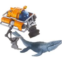 Matchbox Jurský svět Dino transportéři Mosasaurus Sea Sub 3