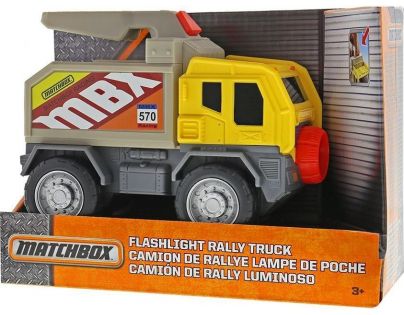 Matchbox svítící náklaďáky Rallye náklaďák