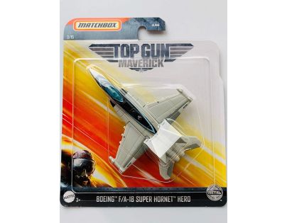 Matchbox Top Gun letadla Boeing F-A-18 Super Hornet Maverick