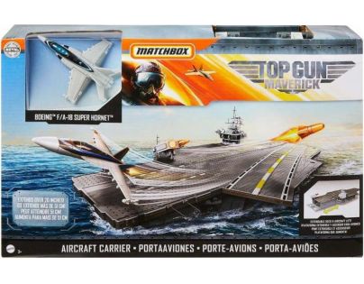 Matchbox Top Gun letadlová loď