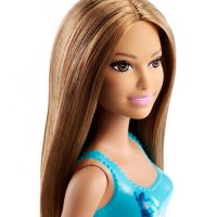 Mattel Barbie v plavkách modré s palmami 2