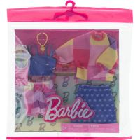 Mattel Barbie 2 ks oblečky v praktickém balení HRH42 2