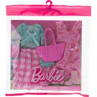 Mattel Barbie Oblečky v praktickém balení 2 ks HRH43 2