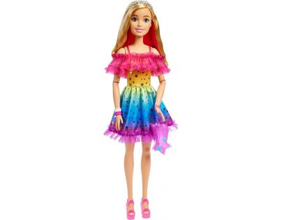 Mattel Barbie Panenka blondýnka s melíry vysoká 71 cm