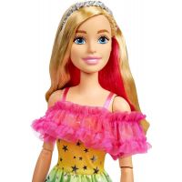 Mattel Barbie Panenka blondýnka s melíry vysoká 71 cm 2