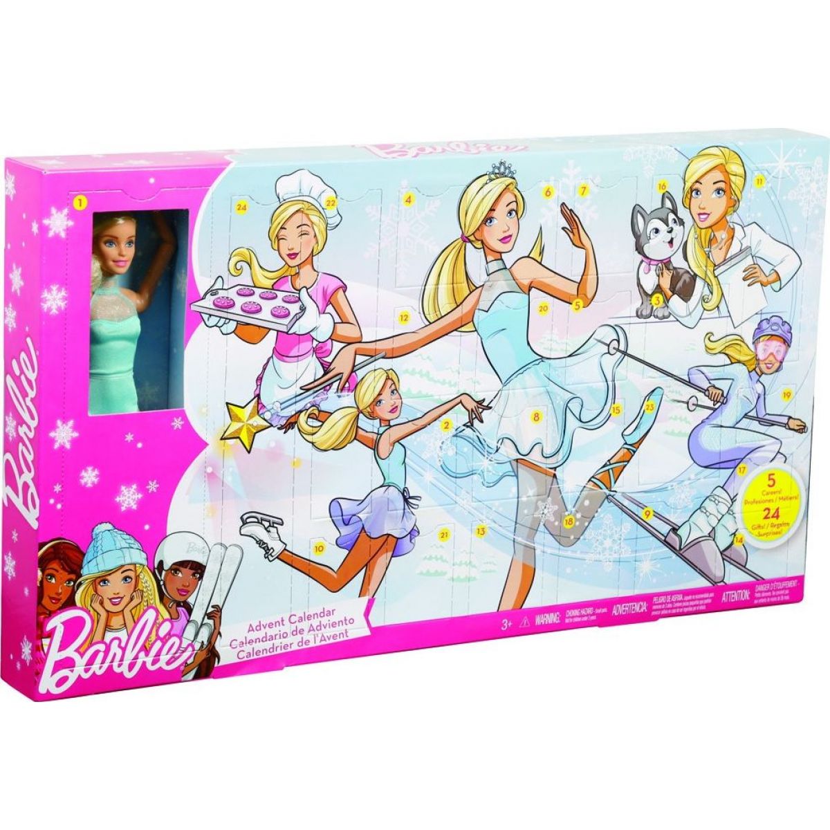 Mattel Barbie adventní kalendář 4KIDS.cz