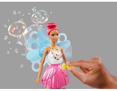 Mattel Barbie bublinková víla tmavá