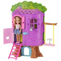 Mattel Barbie Chelsea a domeček na stromě 2