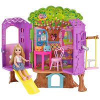 Mattel Barbie Chelsea a domeček na stromě 5