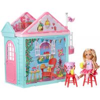 Mattel Barbie Chelsea a domeček 5