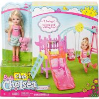 Mattel Barbie Chelsea a doplňky Dětské hřiště 3
