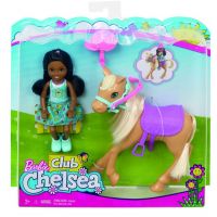 Mattel Barbie Chelsea a poník hnědé vlasy 2