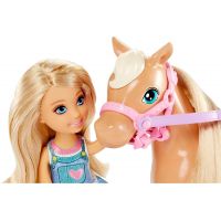 Mattel Barbie Chelsea a poník blond vlasy 3