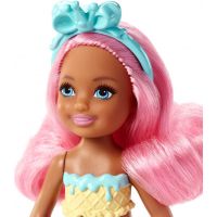 Mattel Barbie Chelsea Mořská panna Růžové vlasy 3
